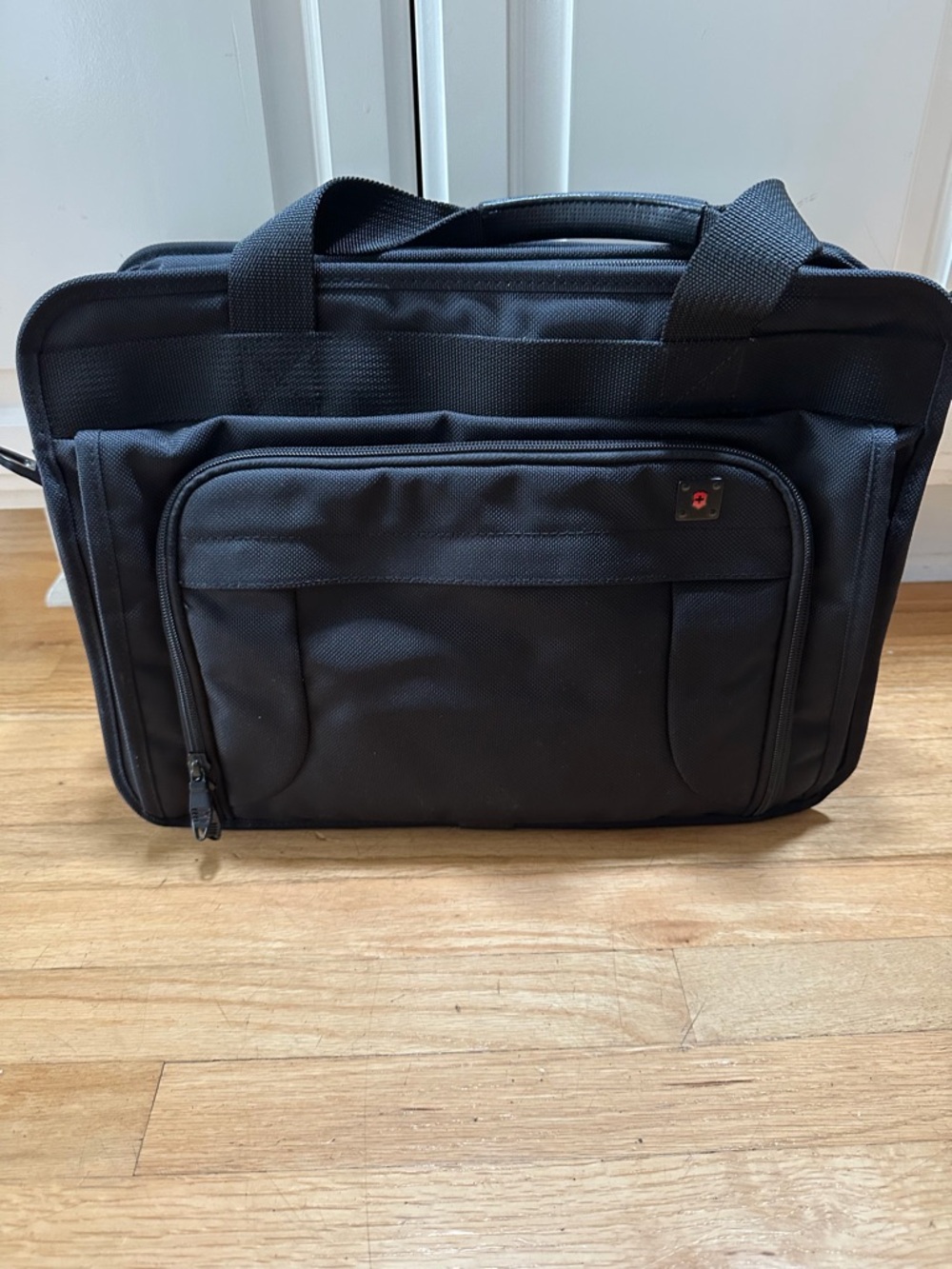 NWT Swissgear Black Men's Laptop Briefcase